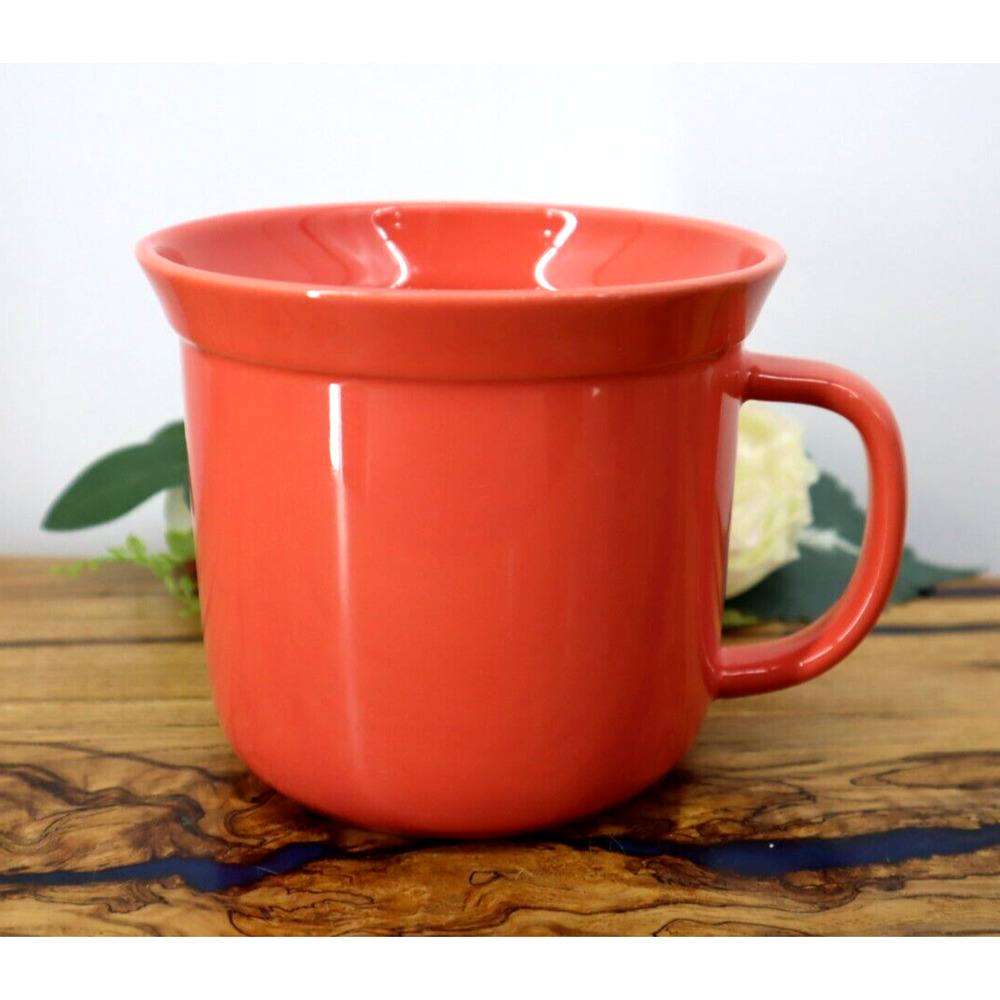 Good Cook Stoneware Mug Salmon Color Jumbo Coffee Soup Cereal 20 Oz